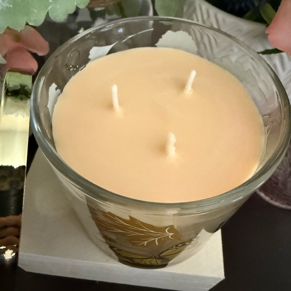 🆕🍁 CELEBRATE TOGETHER “FALLING LEAVES” 3-WICK SCENTED CANDLE. NEW. (13.3 oz) - Picture 4 of 10